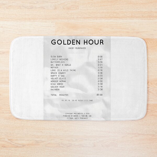 Item preview, Album Receipt Golden Hour designed and sold by woowpromax.