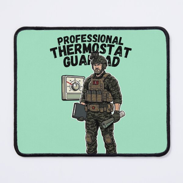 Item preview, Professional Thermostat Guardian Funny Dad Husband Shirt designed and sold by laughingshirts.