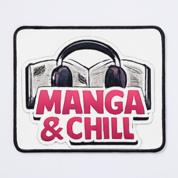 Item preview, MANGA and CHILL Anime Design designed and sold by DailyQuestPrint.