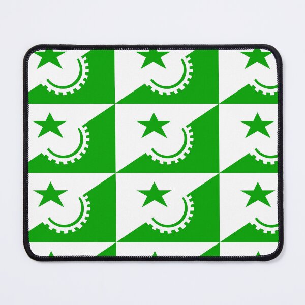Item preview, Esperanto Solarpunk flag designed and sold by AlmostReady.