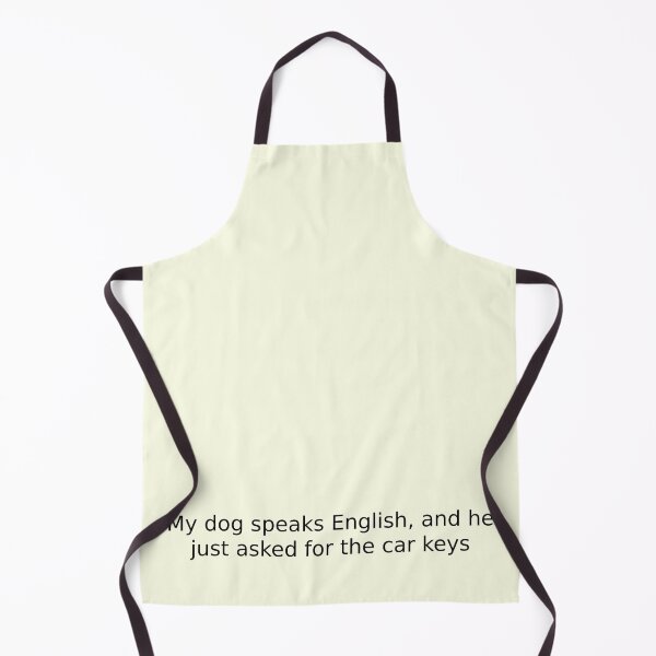Item preview, My dog speaks English, and he just asked for the car keys designed and sold by English Learning.