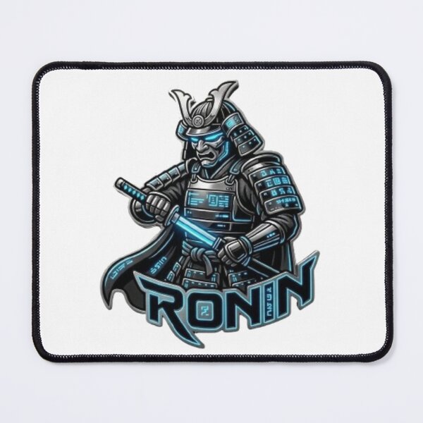 Item preview, Cyberpunk Ronin Samurai Knight Gamer Art designed and sold by Northern Glow Art.