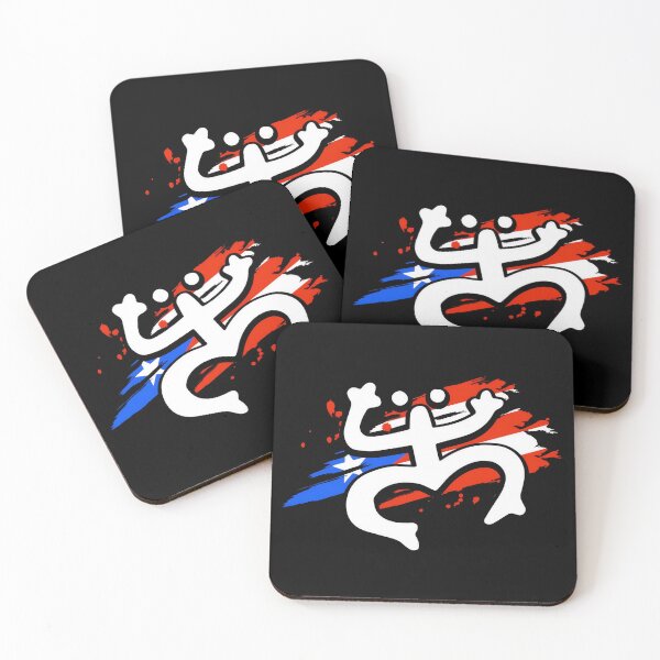 Item preview, Coqui Taino Puerto Rico Flag designed and sold by goombi-creative.