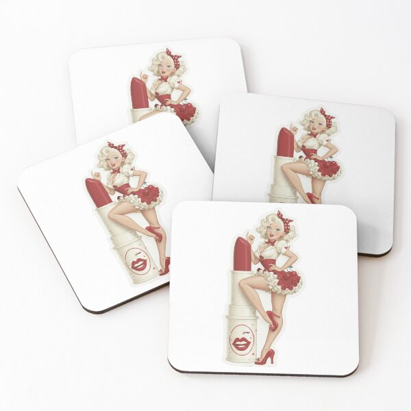 Item preview, Pinup Girl With Lipstick designed and sold by DamesStudios.