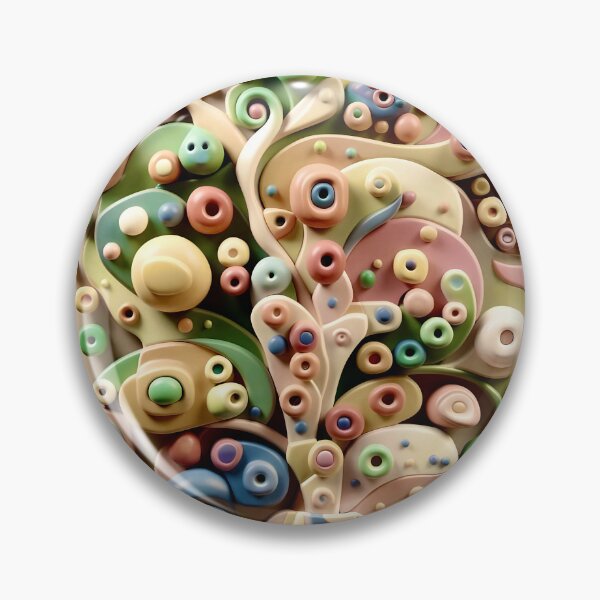Item preview, Abstract Tree in Blue Pink Green designed and sold by Vicky Brago-Mitchell®.