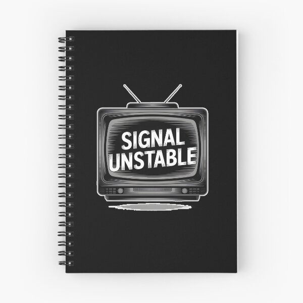 Item preview, Signal Unstable – Analog Horror VHS Static Retro TV Aesthetic Design designed and sold by ImaginedSpace7.