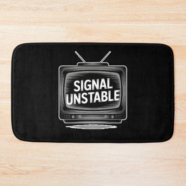 Item preview, Signal Unstable – Analog Horror VHS Static Retro TV Aesthetic Design designed and sold by ImaginedSpace7.