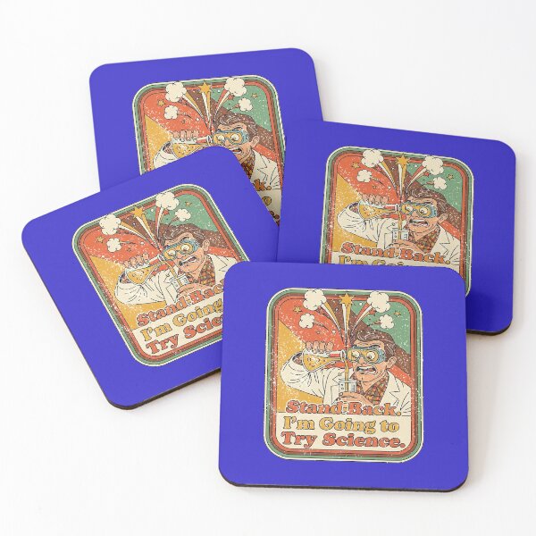 Item preview, Teacher Try Science Sticker - Retro Vintage Anime Art for Educators designed and sold by Osmose-Studio ⭐⭐⭐⭐⭐.