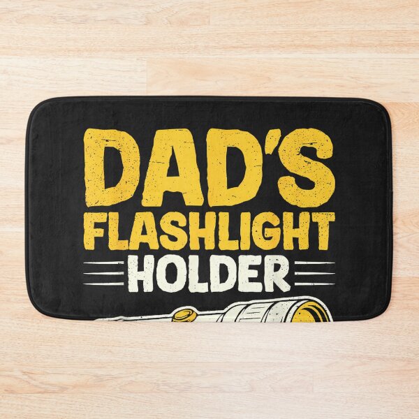 Item preview, Dad Flashlight Holder Survivor designed and sold by CriseldaBruning.