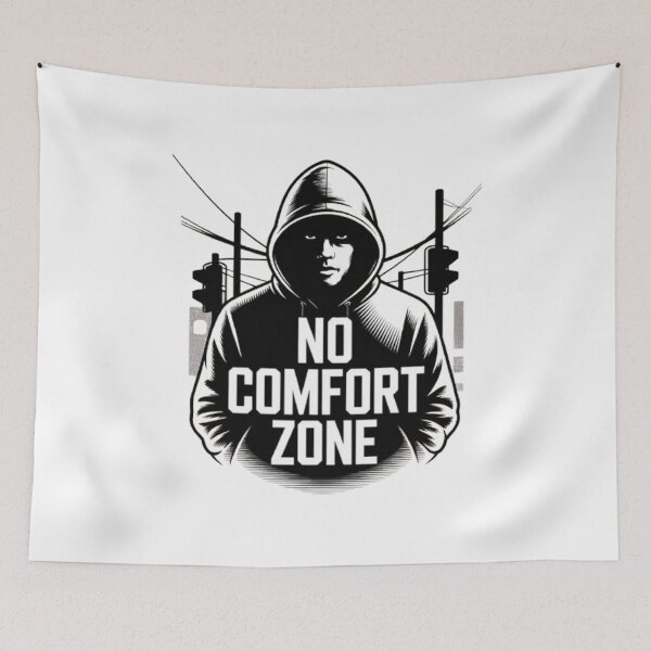 Item preview, No Comfort Zone — Shadows Don't Sleep, Neither Do We designed and sold by NewUSShop.