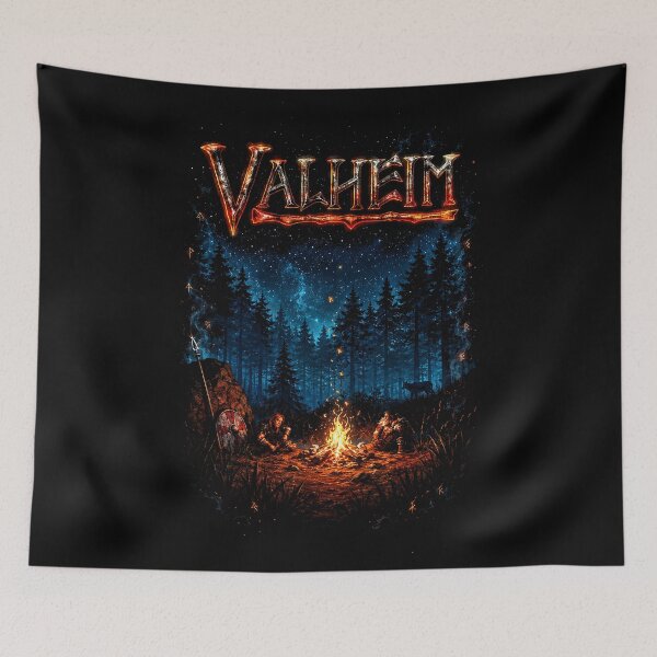 Item preview, valheim night designed and sold by thedarkfantasy.