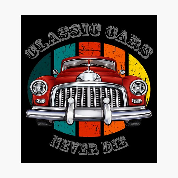 Item preview, Copy of Art design classic cars NEVER DIE designed and sold by gregoire66.