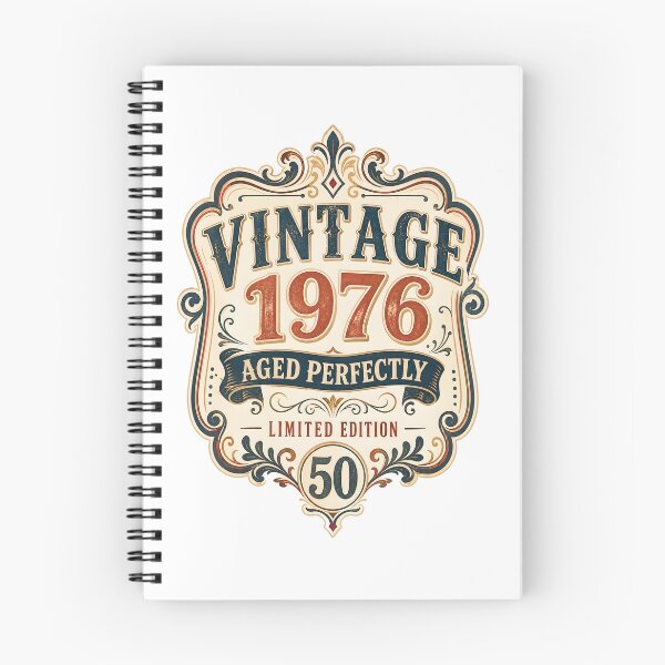 Item preview, Vintage 1976 Aged Perfectly 50th Birthday Retro Gift designed and sold by FernaRoje.