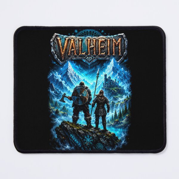 Item preview, valheim ice island designed and sold by thedarkfantasy.
