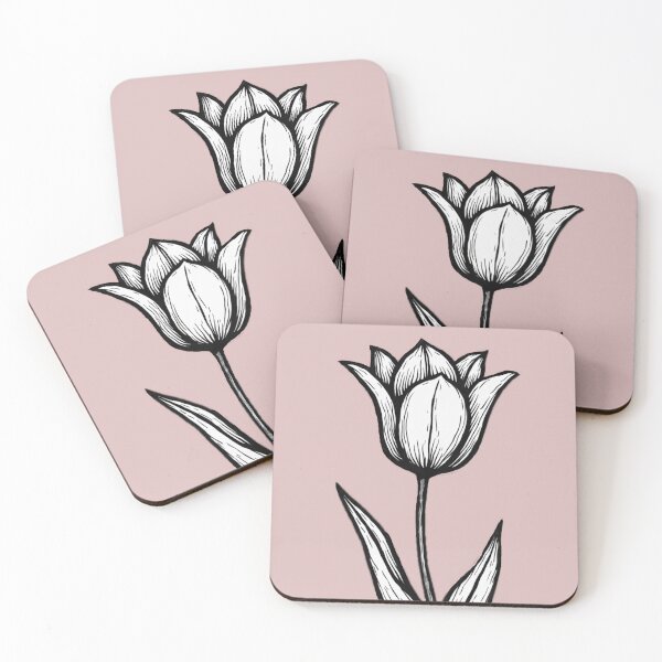 Item preview, Tulip Etching designed and sold by ViaARTfactory.