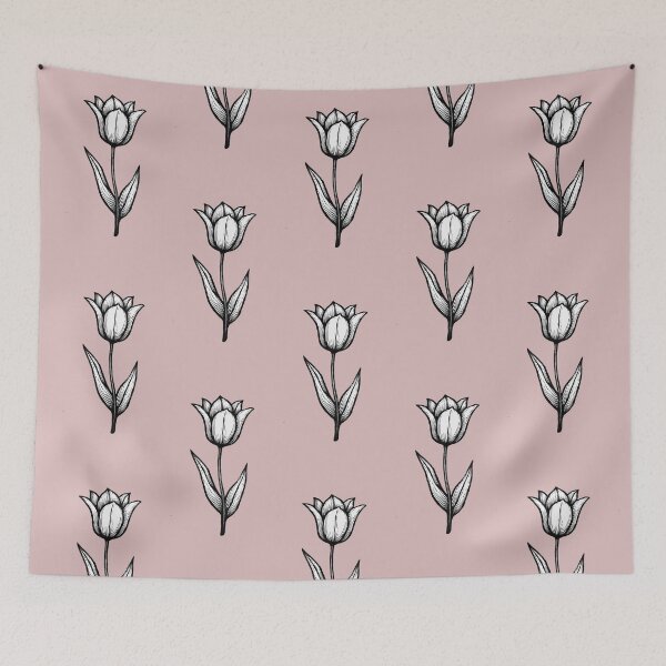 Item preview, Tulip Etching designed and sold by ViaARTfactory.