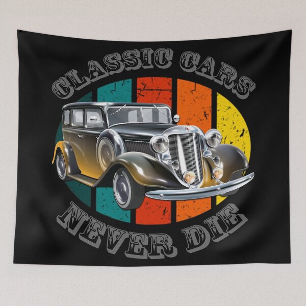 Item preview, Copy of Copy of Art design classic cars NEVER DIE designed and sold by gregoire66.