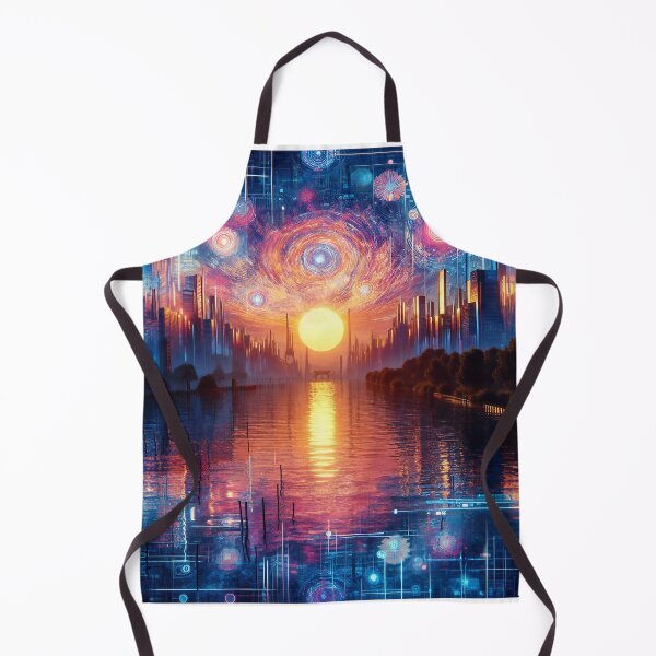 Item preview, Futuristic Starry Night Fantasy designed and sold by Steve's Hobbies.
