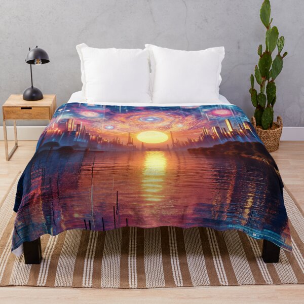 Item preview, Futuristic Starry Night Fantasy designed and sold by Steve's Hobbies.