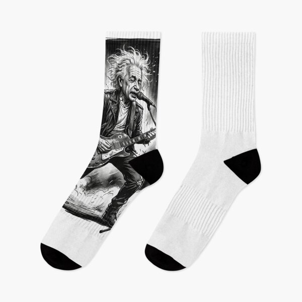 Item preview, Einstein guitarist funny history guitar player designed and sold by snowry.