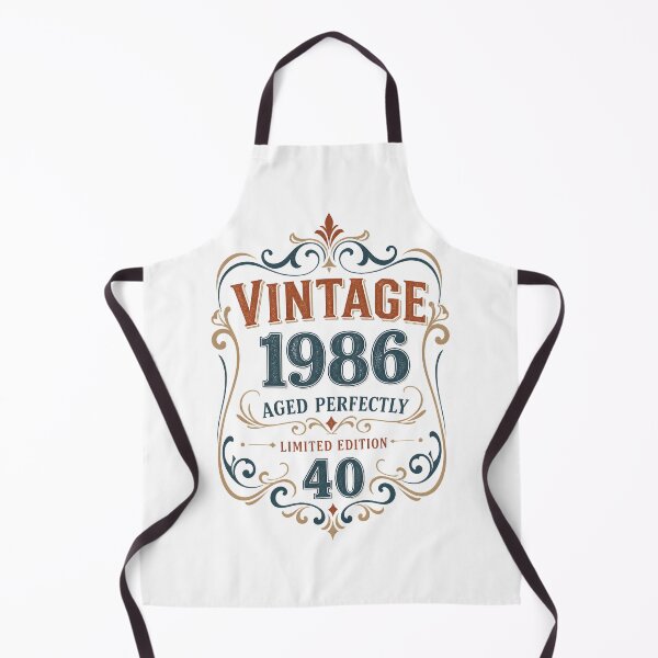 Item preview, Vintage 1986 40 Years Aged Perfectly Gift designed and sold by FernaRoje.