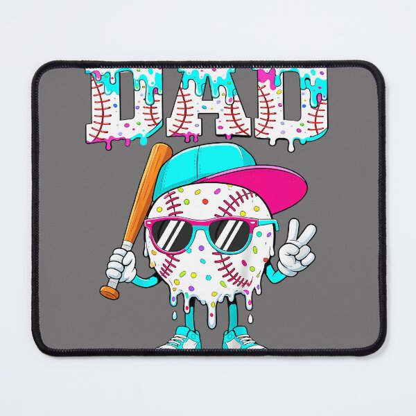 Item preview, Baseball Dad Ice Cream Drip Fathers Day Youth Boys Kids designed and sold by KristineLi.