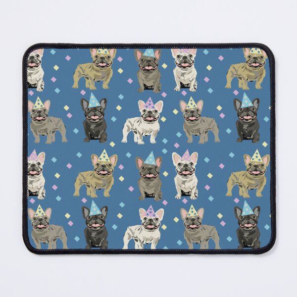 Item preview, Happy birthday! French Bulldogs designed and sold by Mountain-Point.