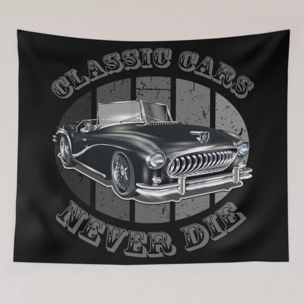 Item preview, #A002 Art design classic cars NEVER DIE designed and sold by gregoire66.