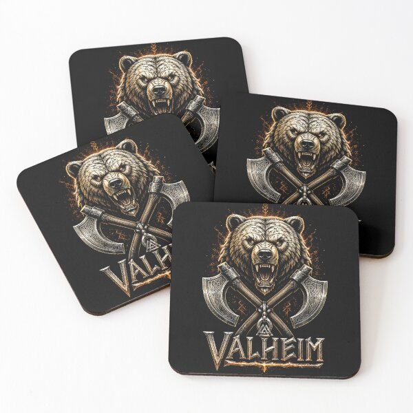 Item preview, valheim bear axe designed and sold by thedarkfantasy.