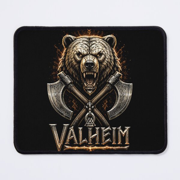 Item preview, valheim bear axe designed and sold by thedarkfantasy.
