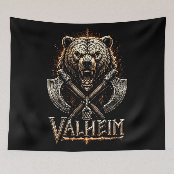 Item preview, valheim bear axe designed and sold by thedarkfantasy.
