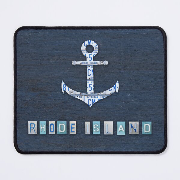 Item preview, Rhode Island License Plate Anchor designed and sold by Elisabeth Lucas.
