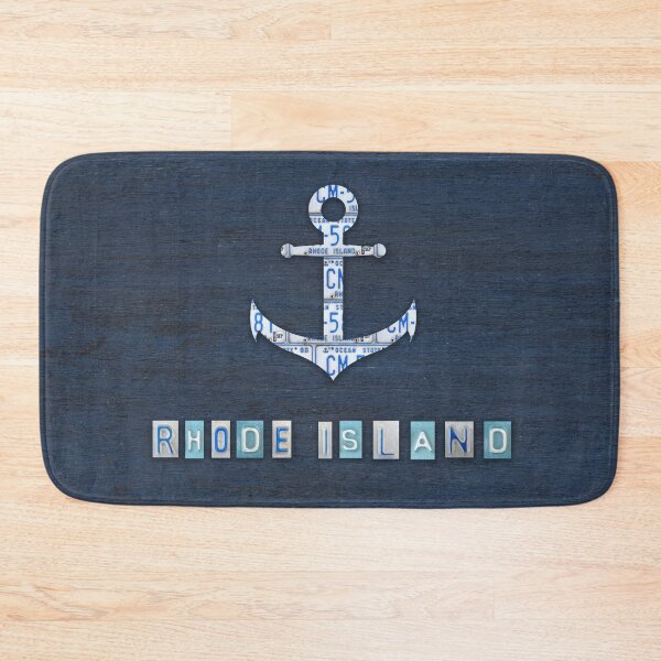 Item preview, Rhode Island License Plate Anchor designed and sold by Elisabeth Lucas.