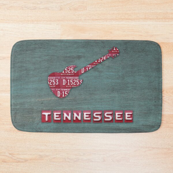 Item preview, Tennessee License Plate Guitar designed and sold by Elisabeth Lucas.