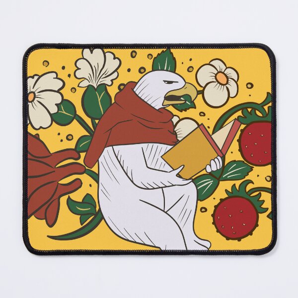 Item preview, Cute Medieval Eagle with book Illustration Design designed and sold by MariOyama.