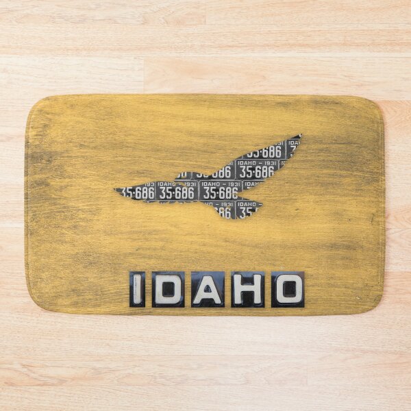 Item preview, Idaho License Plate Falcon designed and sold by Elisabeth Lucas.