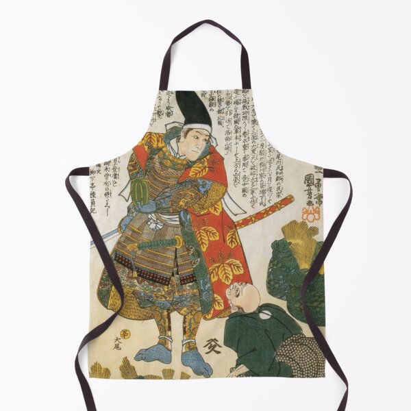 Item preview, Vintage Japanese Samurai Warrior Ukiyo-e Woodblock Print Art designed and sold by vekotpu.