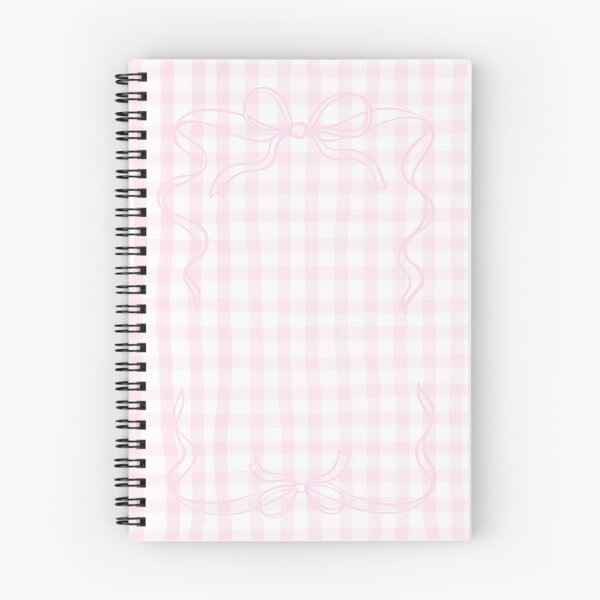 Item preview, Gingham Background with Pink Bows designed and sold by HeyDaisyShop.