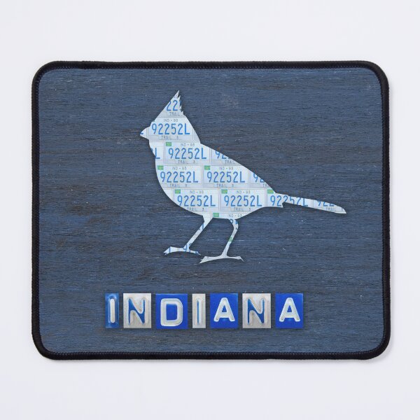 Item preview, Indiana License Plate Cardinal designed and sold by Elisabeth Lucas.