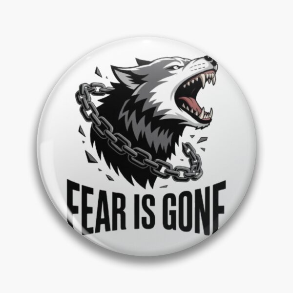 Item preview, Fear Is Gone — Unchained, Untamed, Unstoppable designed and sold by NewUSShop.