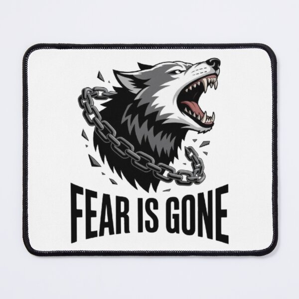 Item preview, Fear Is Gone — Unchained, Untamed, Unstoppable designed and sold by NewUSShop.