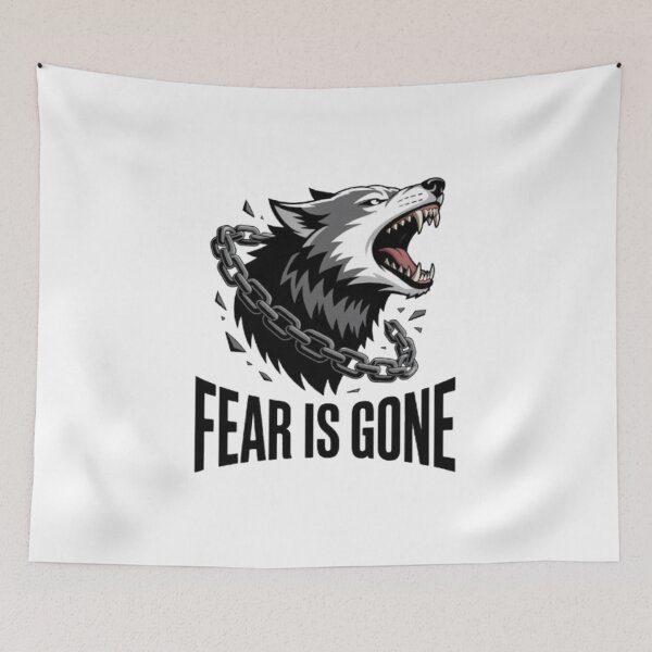 Item preview, Fear Is Gone — Unchained, Untamed, Unstoppable designed and sold by NewUSShop.
