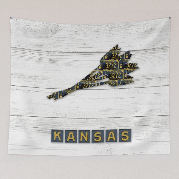 Item preview, Kansas License Plate Wheat designed and sold by Elisabeth Lucas.