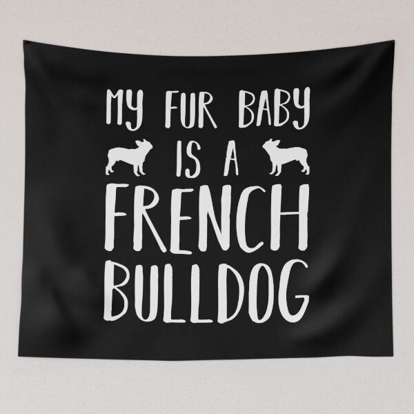 Item preview, Mi bebé peludo es un bulldog francés - Dueño de un perro bulldog francés designed and sold by DPattonPD.