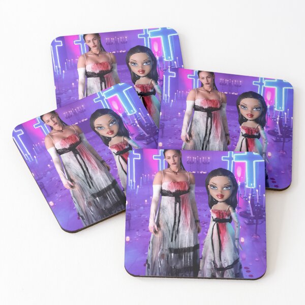 Item preview, Megan Fox Jennifer's Body & Bratz Doll Neon Art designed and sold by y2kponyclub.