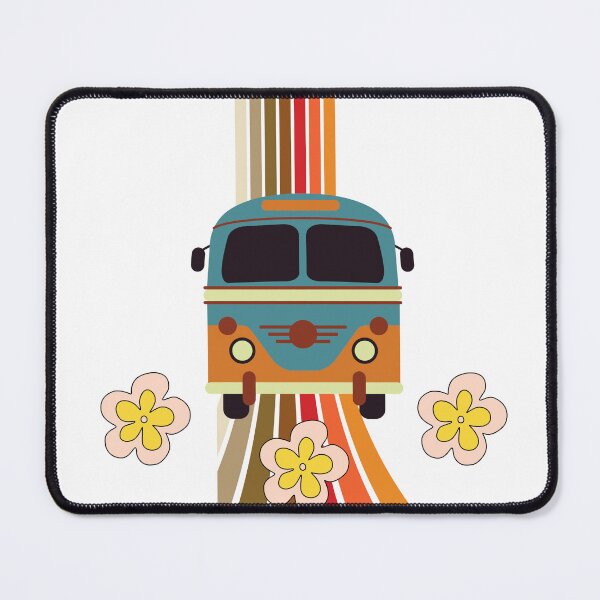 Item preview, Retro Rainbow Road Hippie Van Shirt | Vintage Boho Road Trip designed and sold by TheMysticNook.