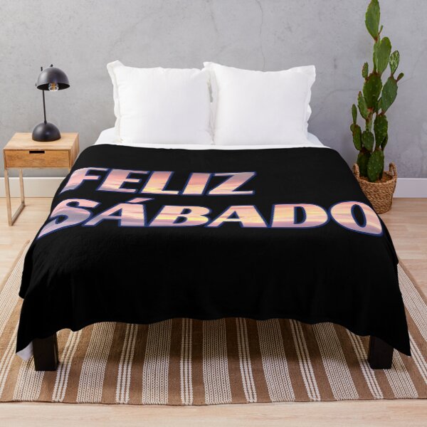 Item preview, Happy Sabbath Sunset Photograph Typographic - 2 lines - Adventist Sabbath Greeting In Spanish designed and sold by DPattonPD.