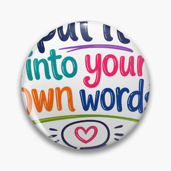 Item preview, Put it into your own words designed and sold by Dagadoor.