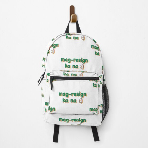 Item preview, MAG RESIGN KA NA FUNNY TAGALOG GENZ STICKER designed and sold by aydapadi.