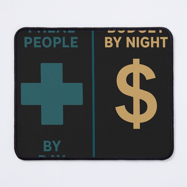 Item preview, I Heal People By Day Budget By Night Nurse Finance Shirt Healthcare Gift Tee designed and sold by BrokeNoMoreCo.